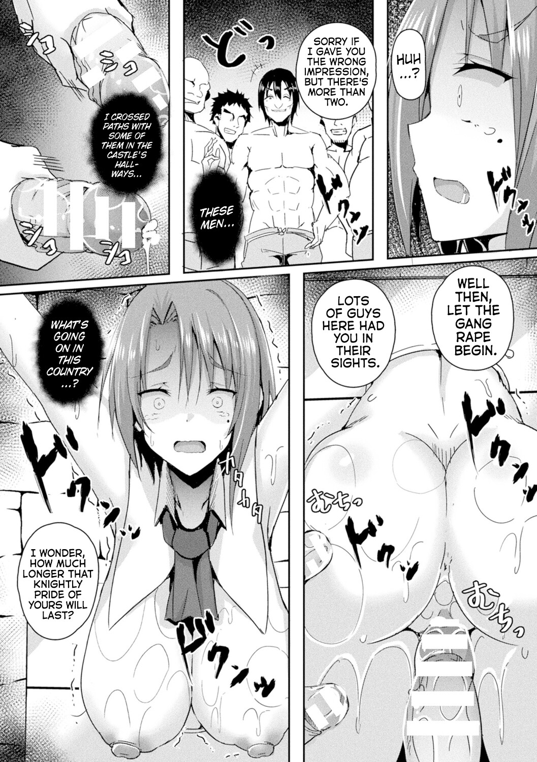 Hentai Manga Comic-Shangri-La's Offering -Tale of a Female Knight's Enslavement- Episode 2-Read-15